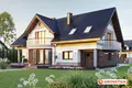 Проект коттеджа Гелиотроп Макс - зеркальное отражение